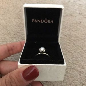 Pandora pearl ring